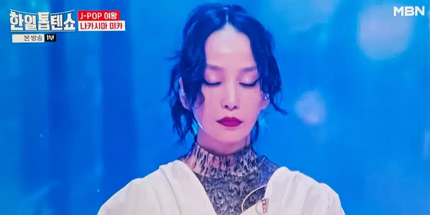 나카시마 미카님 눈의 꽃 무대 아름답습니다