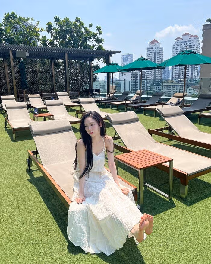 카리나가 태국 야시장에서 사서 품절된 원피스