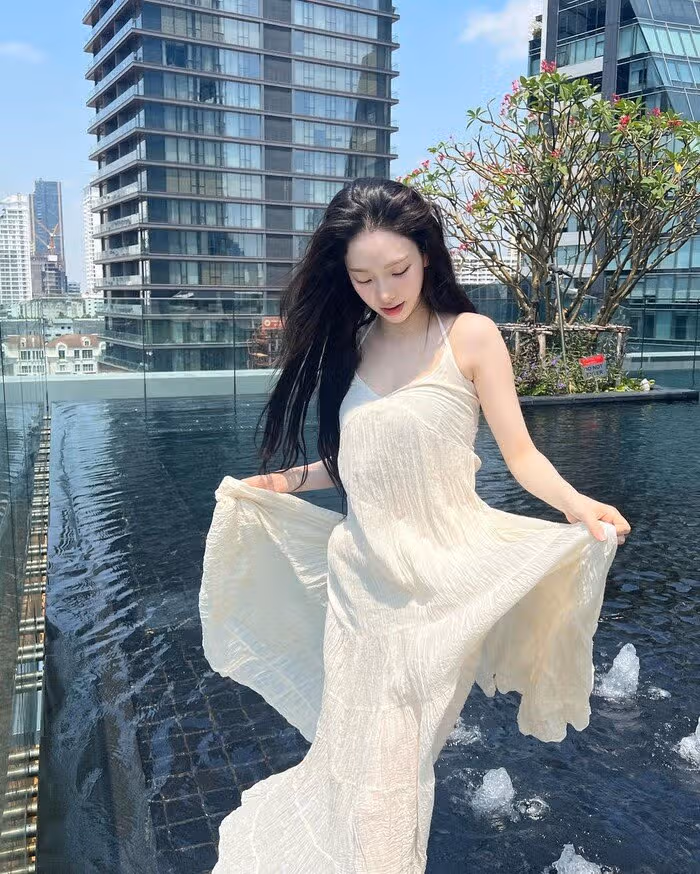카리나가 태국 야시장에서 사서 품절된 원피스