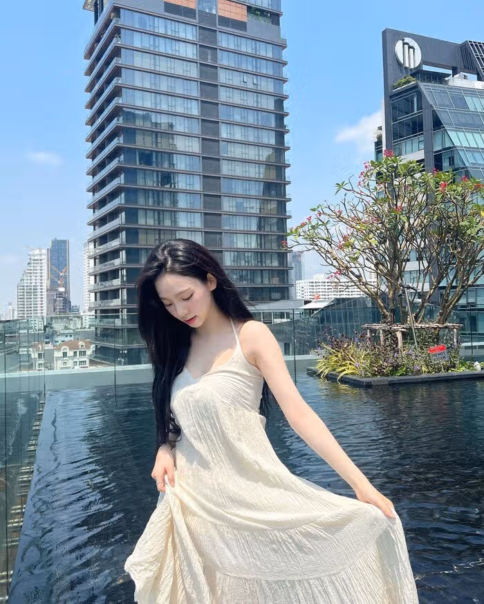 카리나가 태국 야시장에서 사서 품절된 원피스