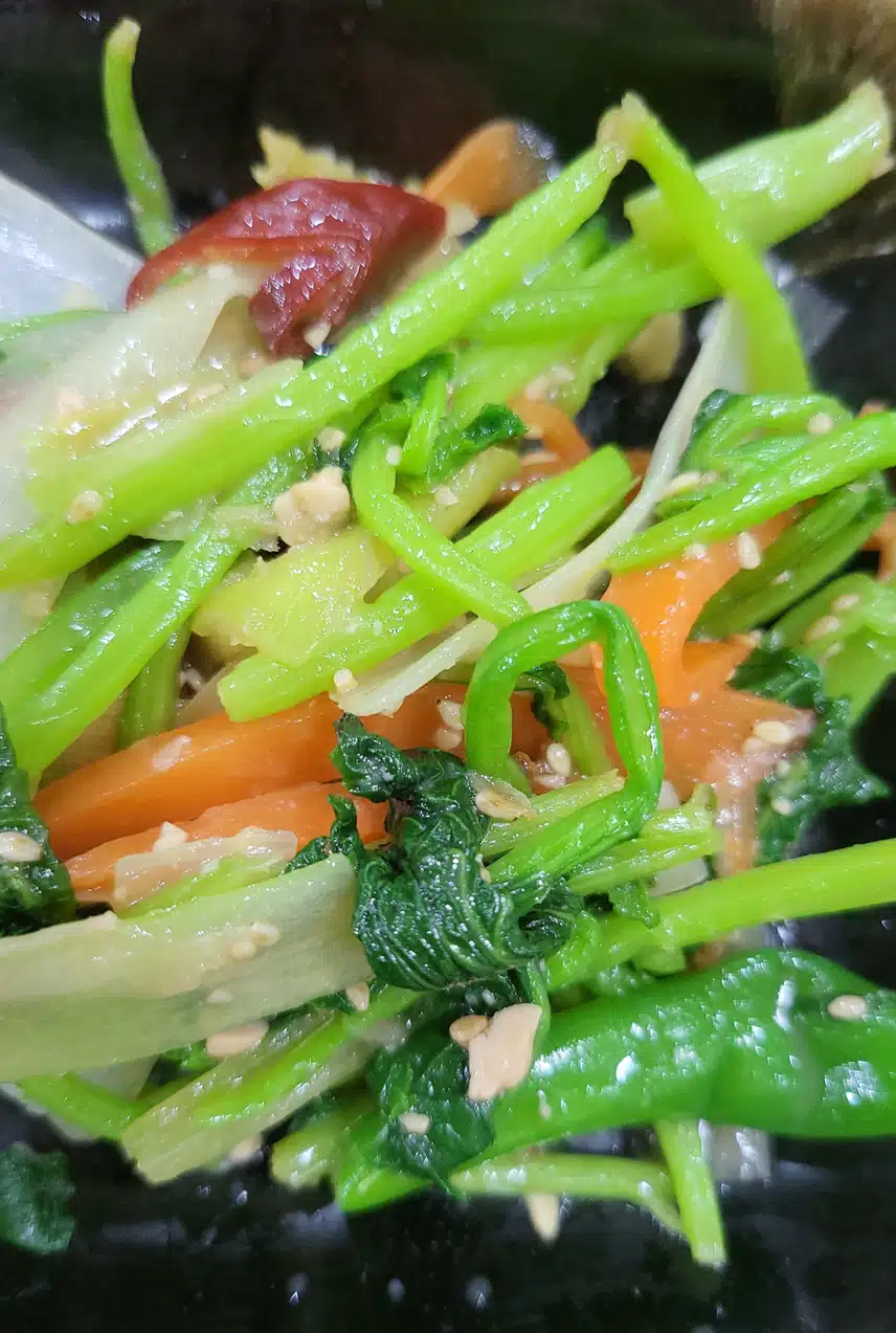  🌿 무솎음 건강에도 좋은 보물 나물!