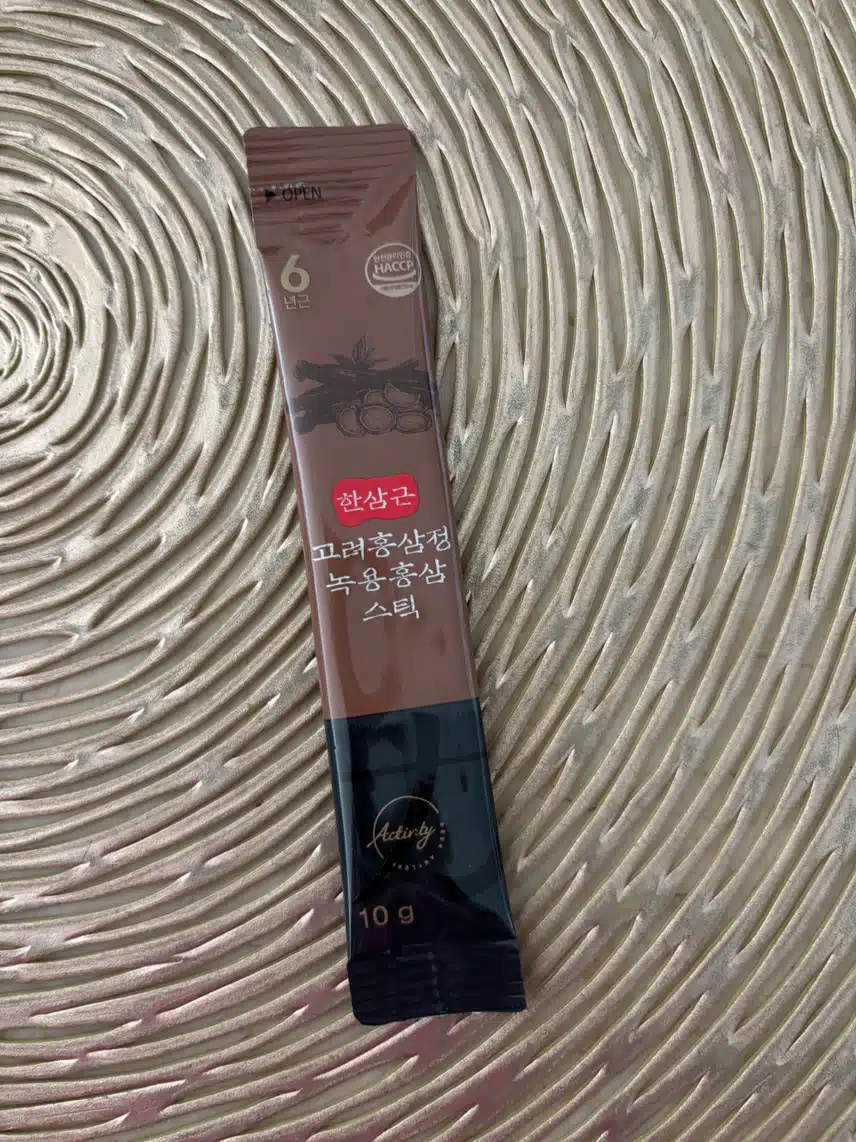녹용홍삼 한포