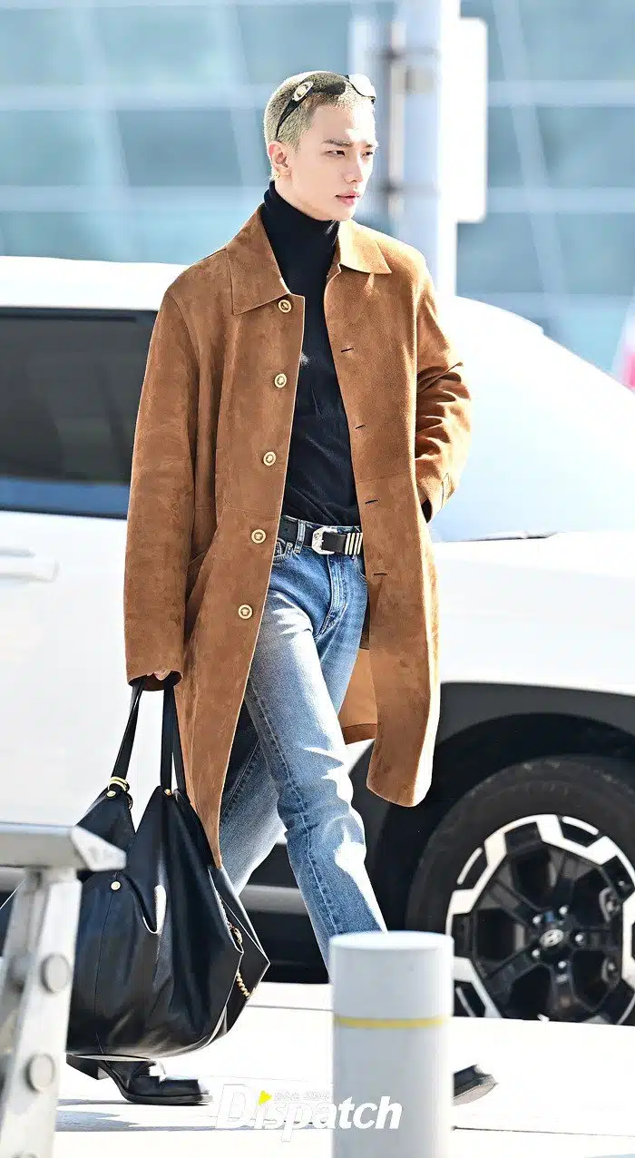 영화 같은 현진이 공항 출국 사진