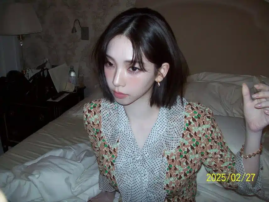 방금 뜬 카리나 인스타 업뎃