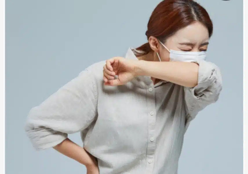 질문) 마른기침에 효과좋은 방법은 뭘까요.