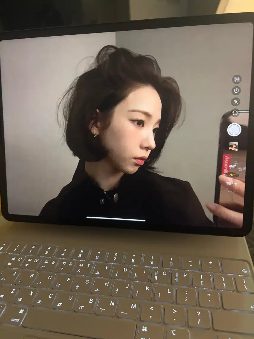 네이버에서 단발 카리나 검색량jpg