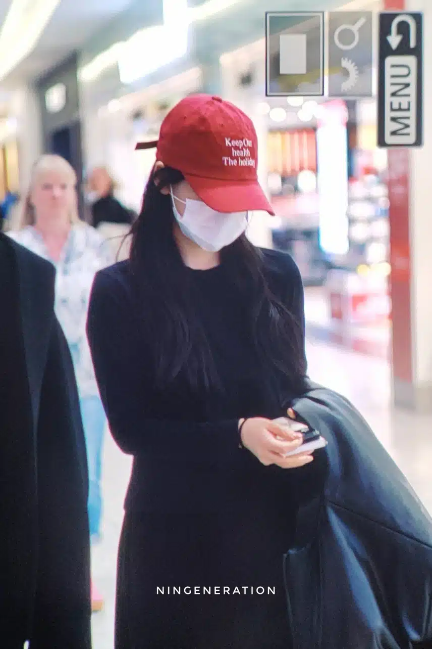 오늘 런던 콘서트 일정 마치고 파리로 떠난 에스파들jpg