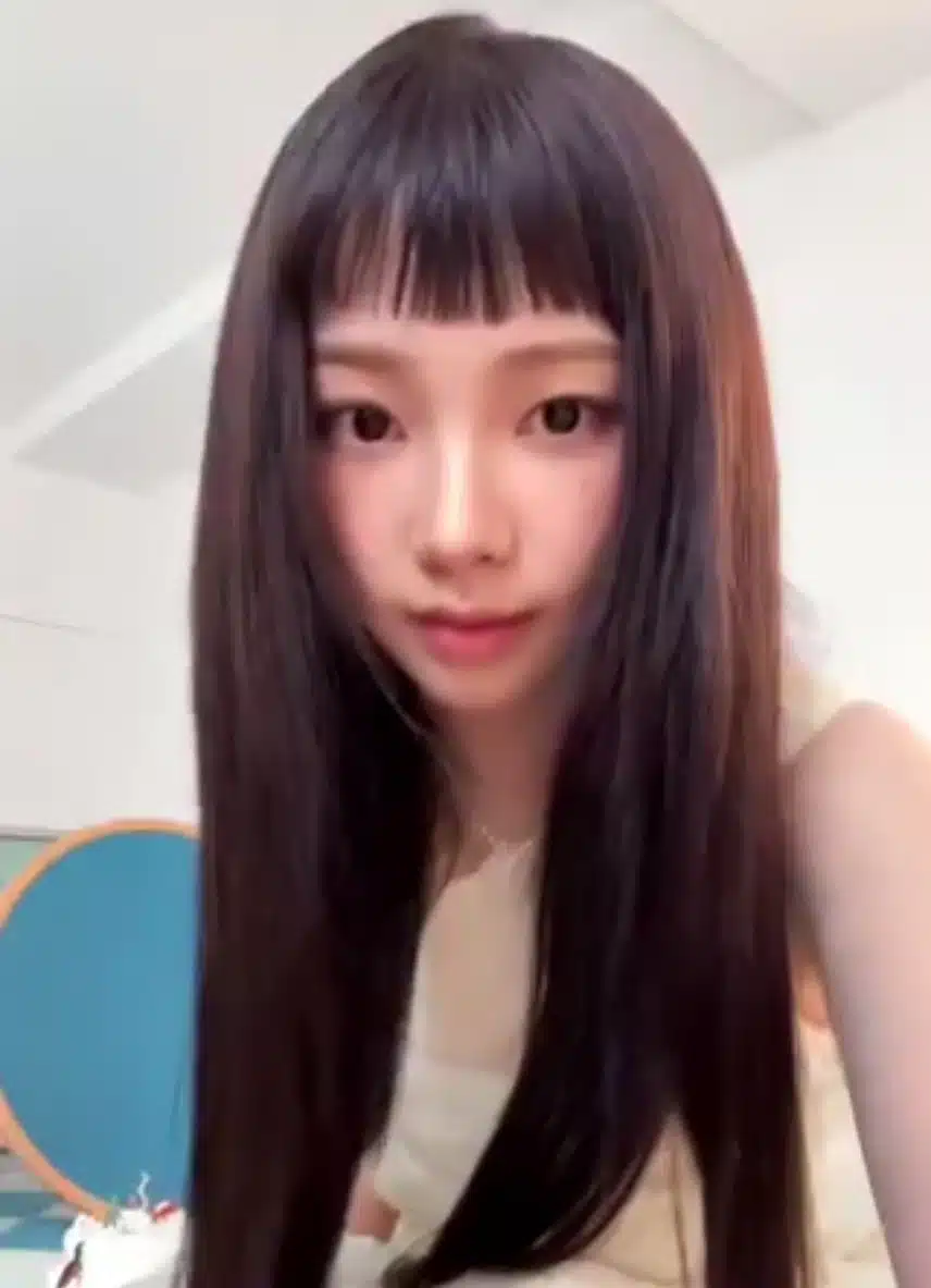 방금 뜬 카리나 틱톡 릴스 