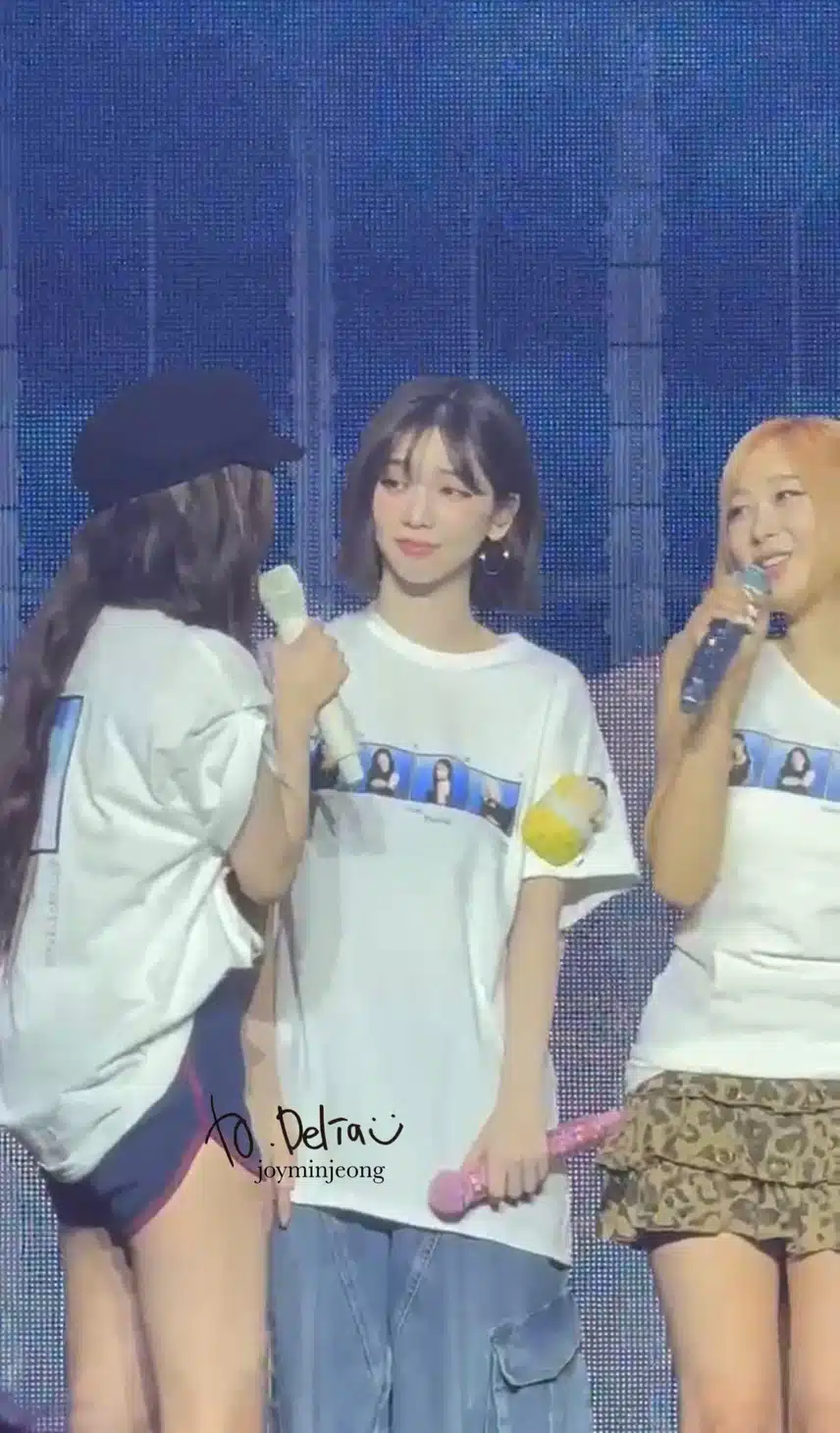 어제 암스테르담 에스파 콘서트 지민정jpg