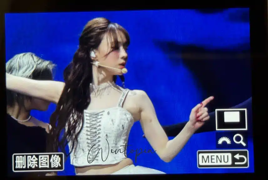 어제 암스테르담 에스파 콘서트 지민정jpg