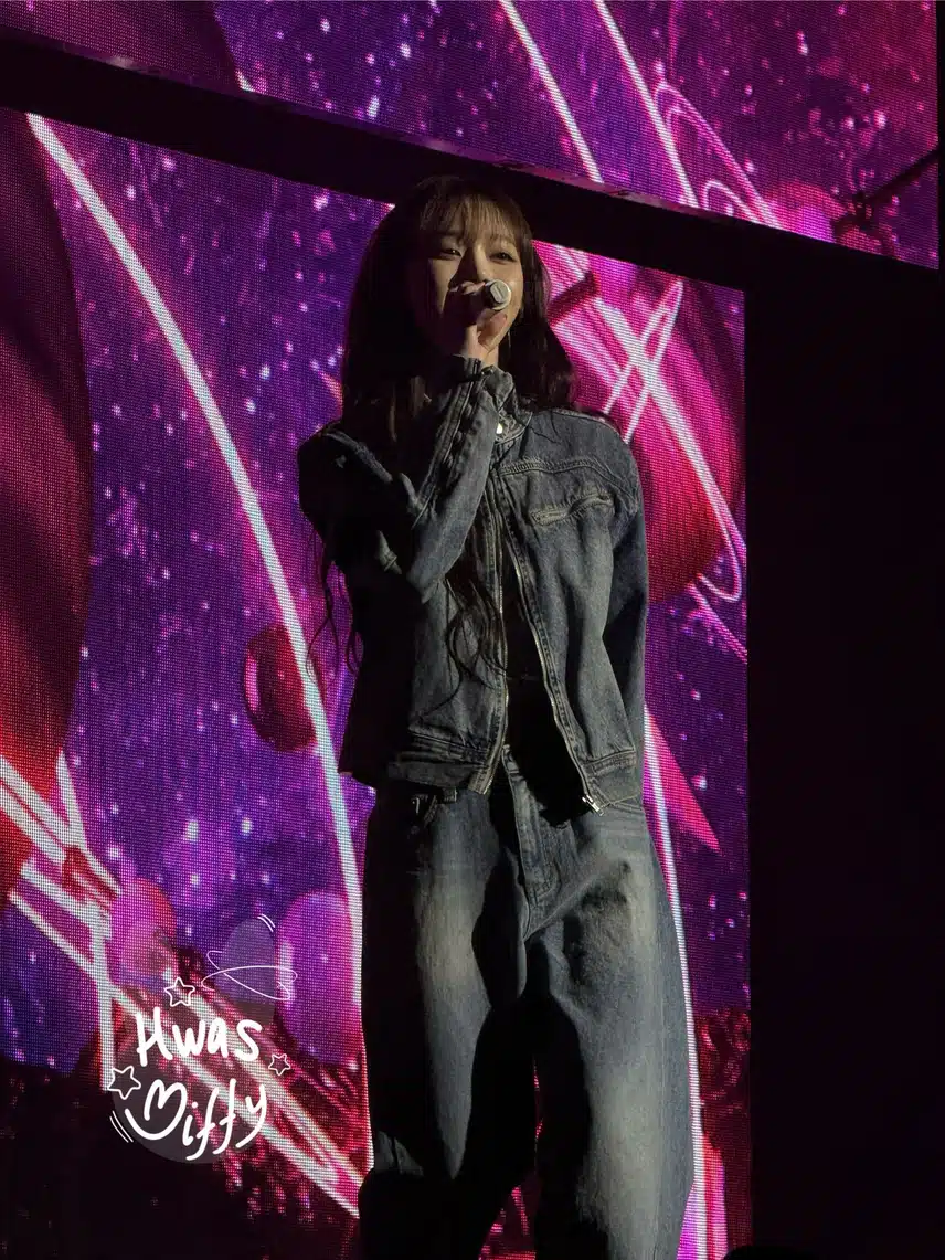 어제 암스테르담 에스파 콘서트 지민정jpg