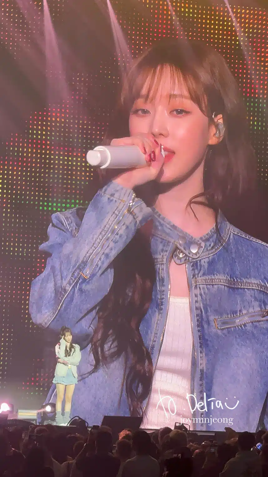 어제 암스테르담 에스파 콘서트 지민정jpg