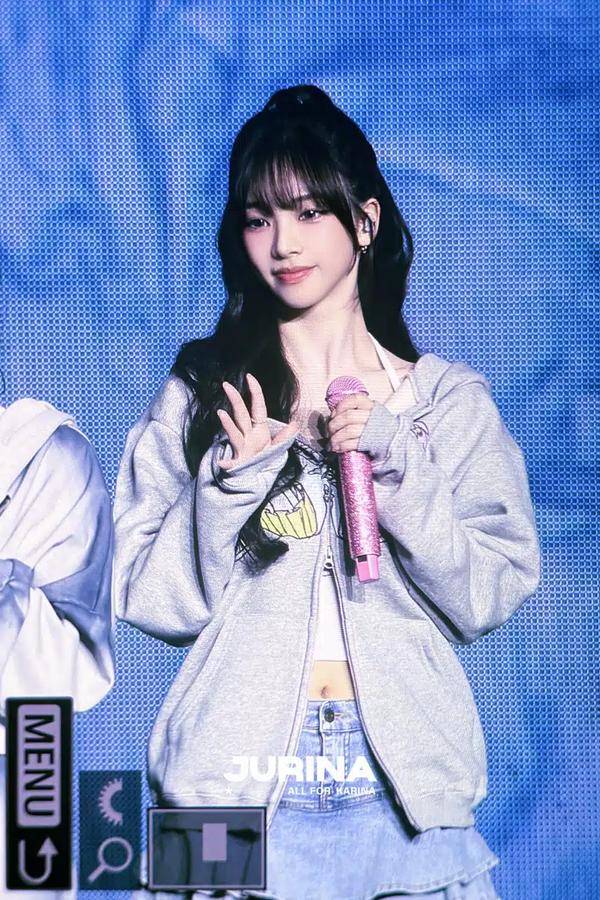 어제 암스테르담 에스파 콘서트 카리나 프리뷰jpg