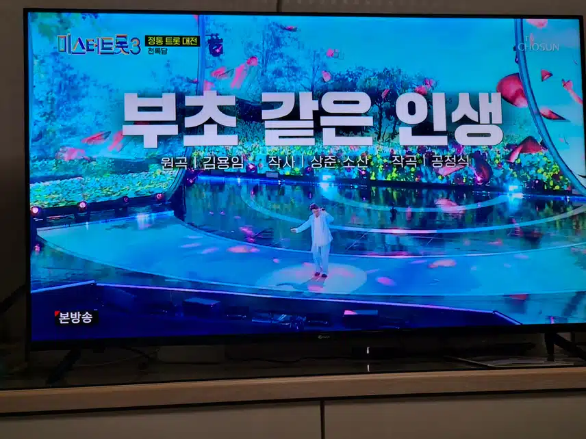 다시 시작한 트롯여행에서 진에서 바닥까지쳤지만 다시일어서네요