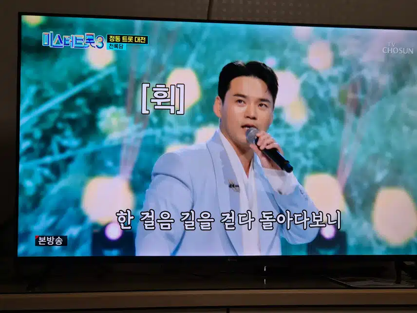 다시 시작한 트롯여행에서 진에서 바닥까지쳤지만 다시일어서네요