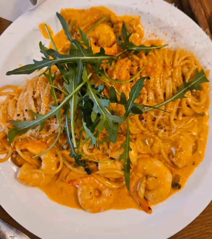 쉬림프 투움바 스파게티 🍝