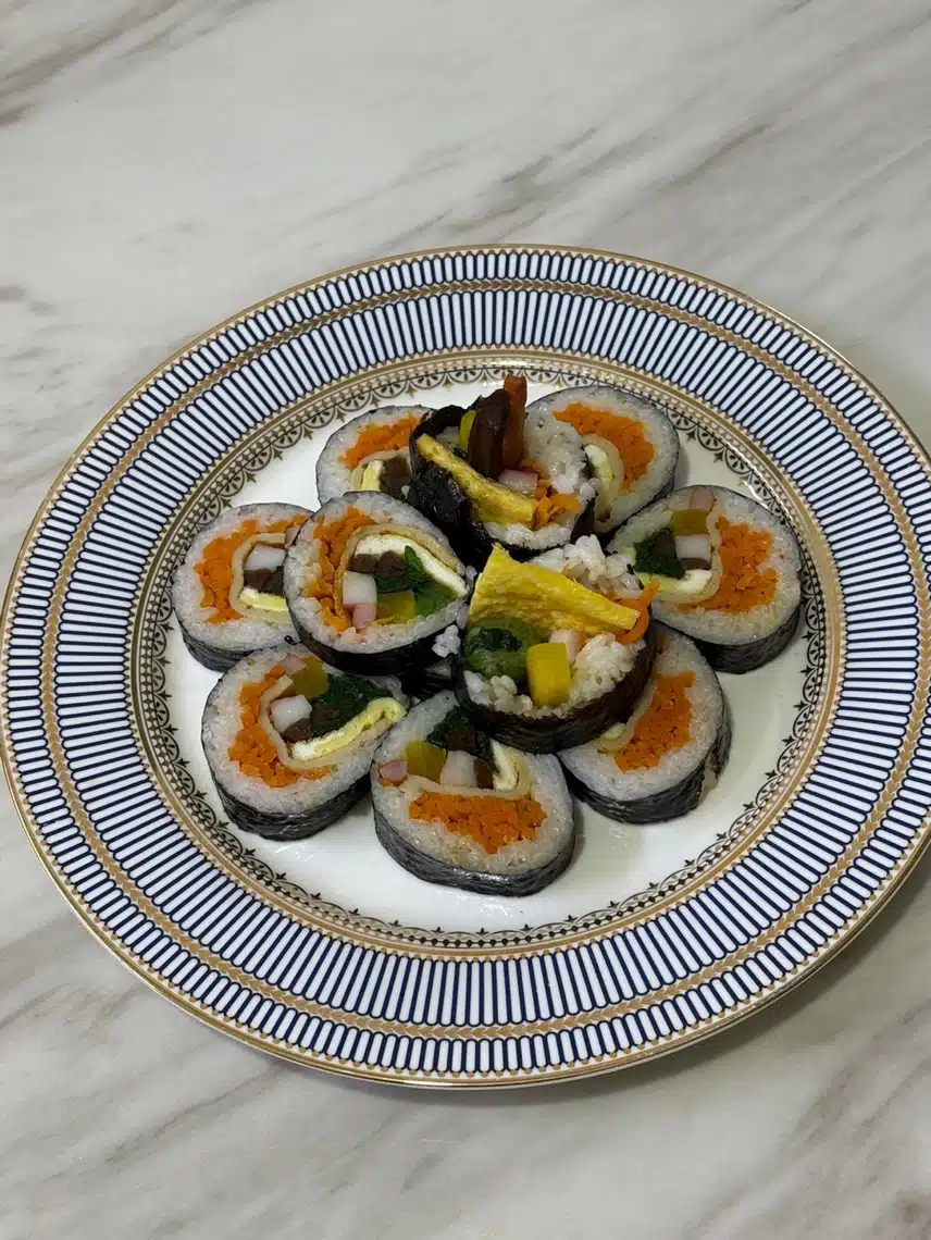 김밥은 영양공급소: 야채김밥