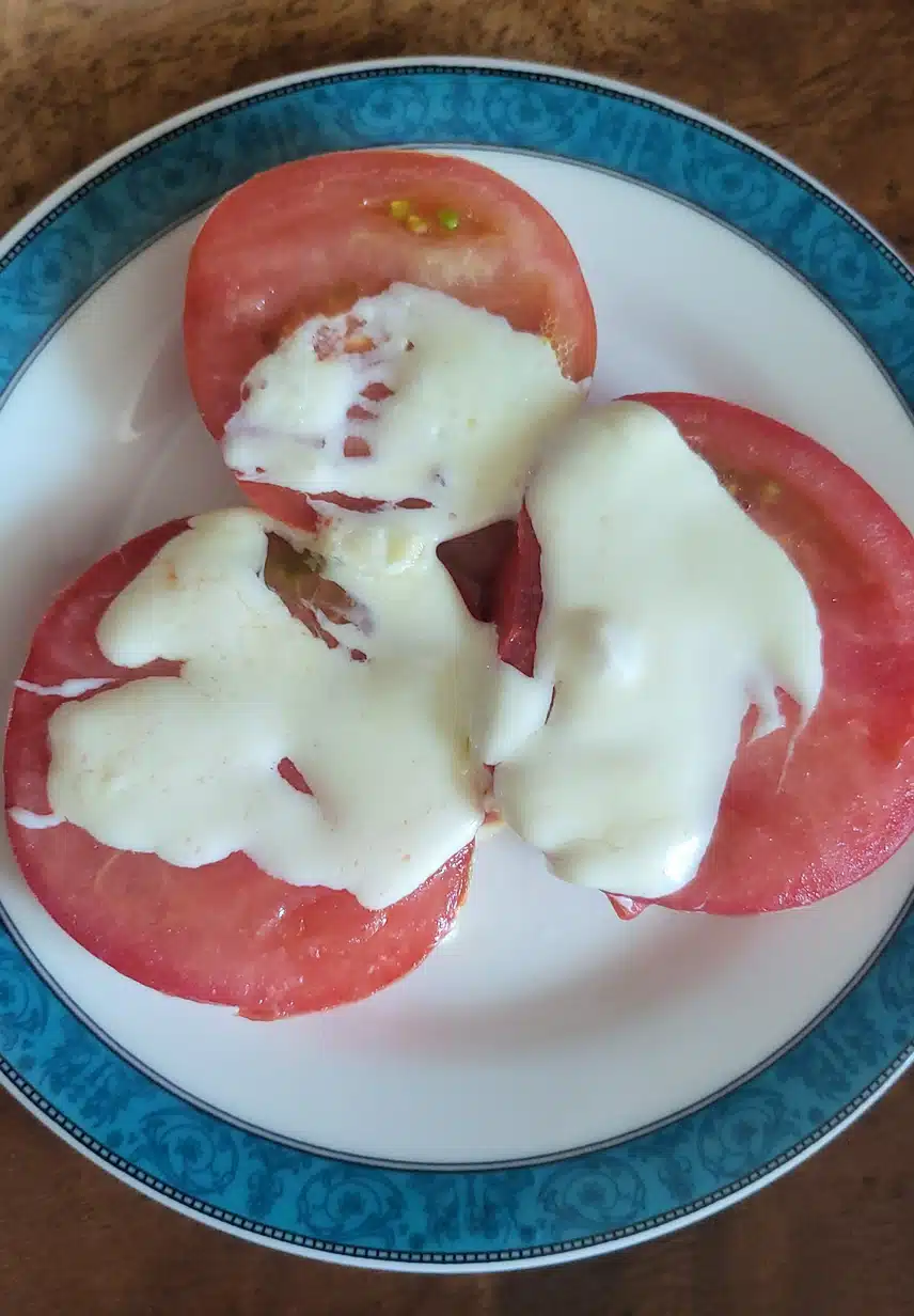 초간단 토마토 치즈 그라탱 🍅🧀