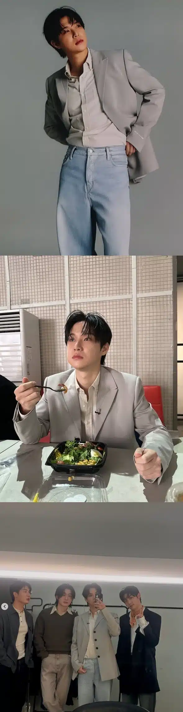 추혁진님 잘생김 넘치는 화보 비하인드 컷 공개됐어요