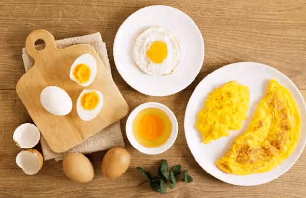 🍳아침에 어떤 달걀? 삶은 vs 구운 vs 프라이 