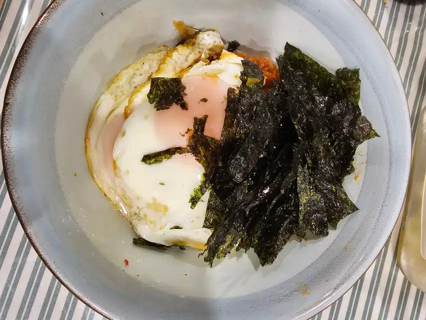 김치덮밥