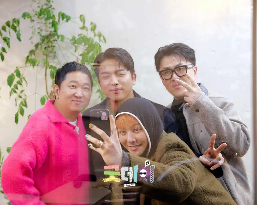 굿데이 4화 비하인드 사진 
