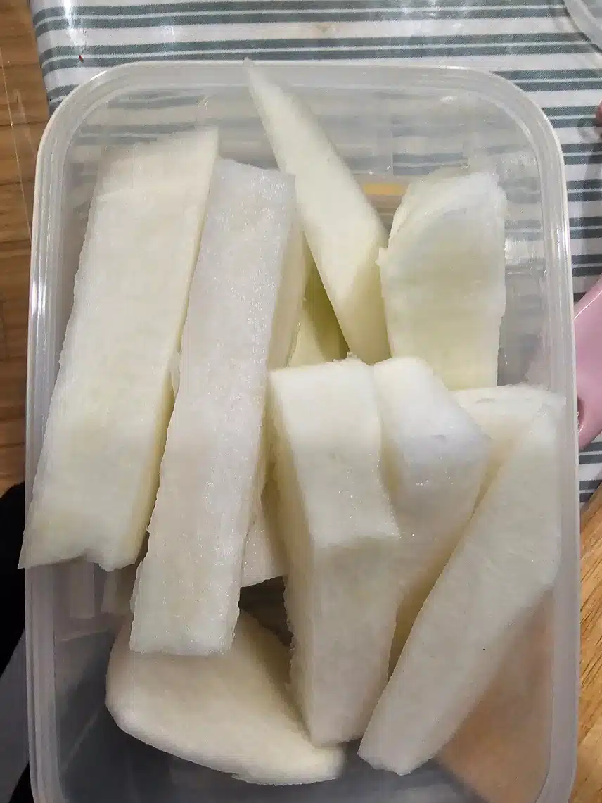 무 간식
