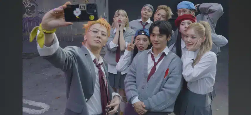 투배드 뮤직비디오 비하인드씬 영상!!
