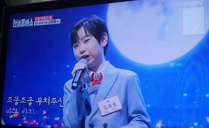 김태웅군의 서울의 달 너무 애잔하게 잘부르네요 