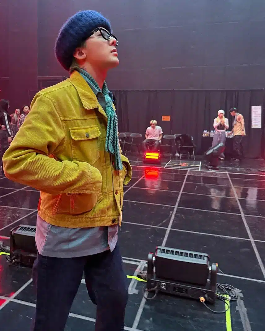 콘서트 준비중인듯한 지드래곤 인스타 업 ! 