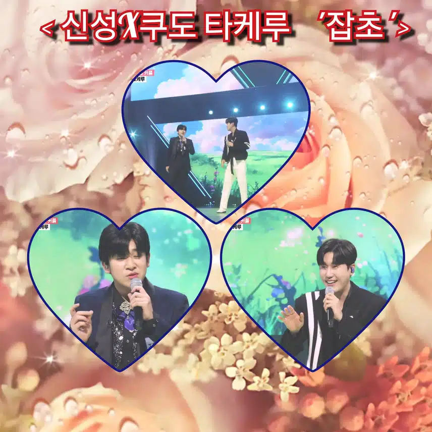 < 신성X쿠도 타케루    '잡초 '>