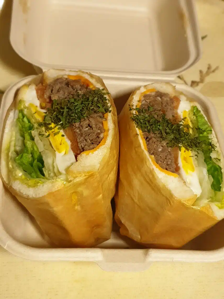 불고기 샌드위치 