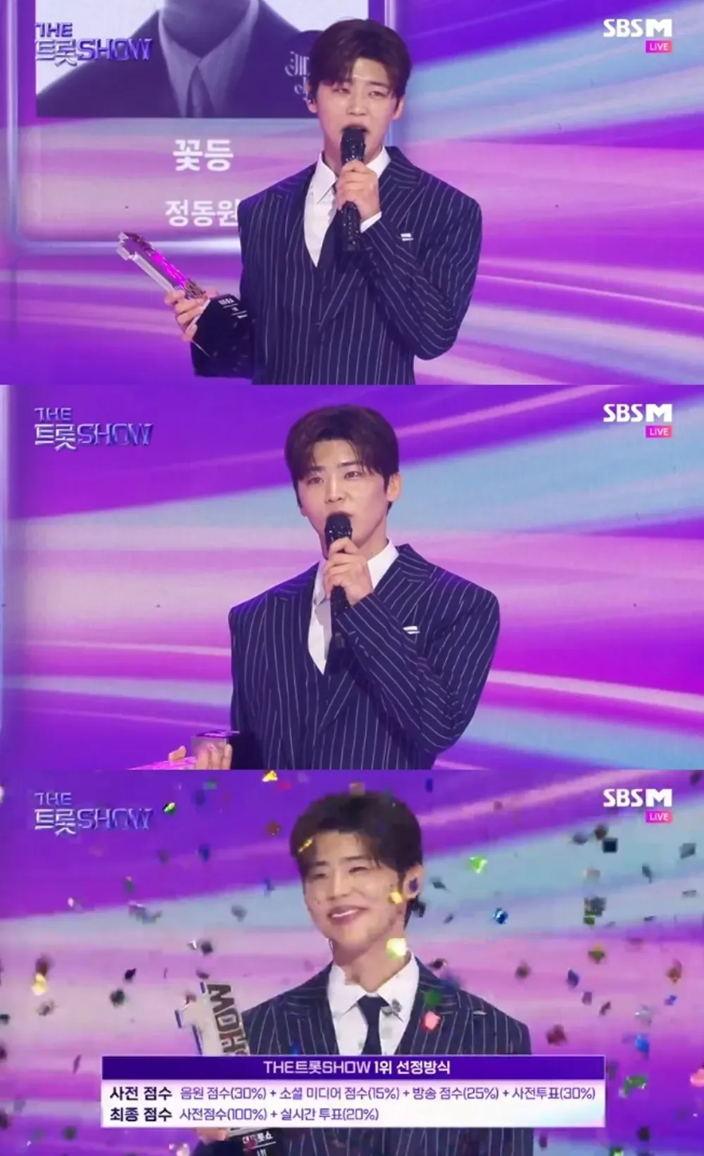 더트롯쇼에서 바다사나이로 명예의전당에 오른 지현님