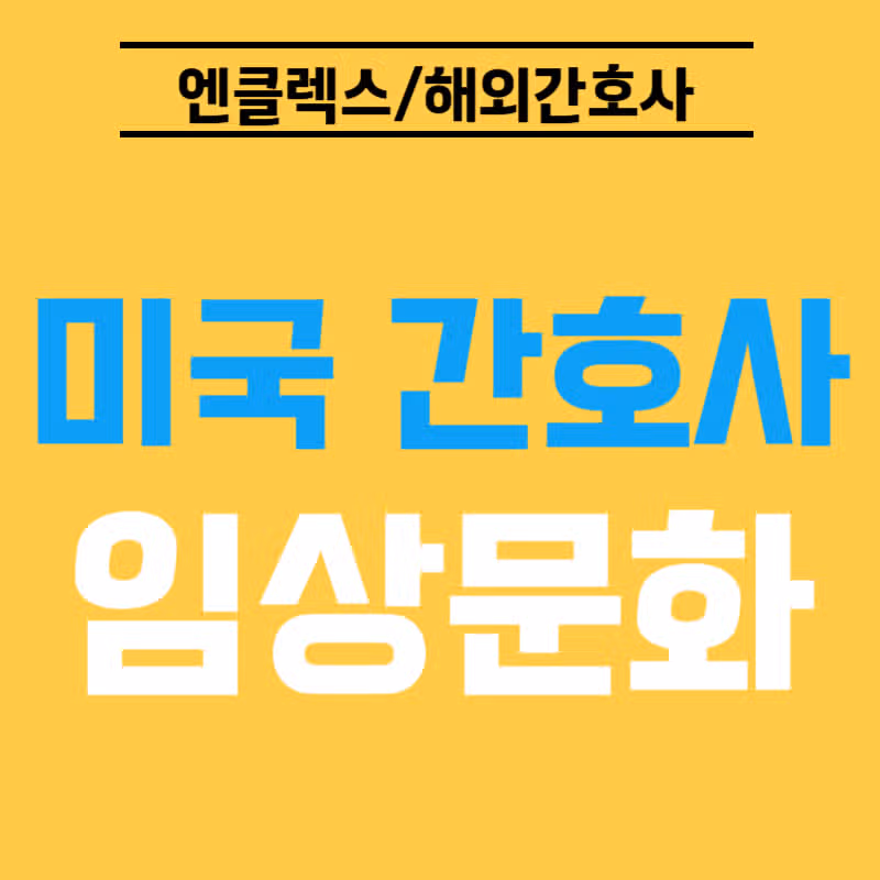 미국 간호사! 미국에서 임상간호사 문화는 어떨까? 미국 간호사 종류부터 문화까지 총정리! 