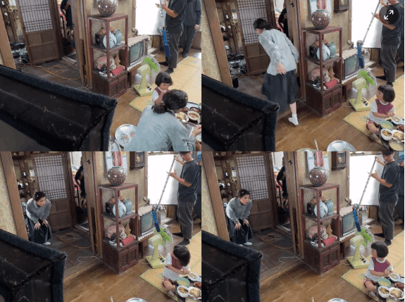 폭싹 속았수다' 비하인드 장면 너무 보기좋네요 !