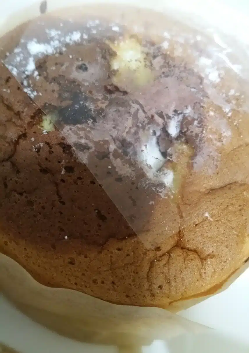 간식으로 스벅 케이크
