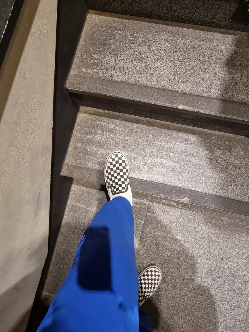 계단오르기 