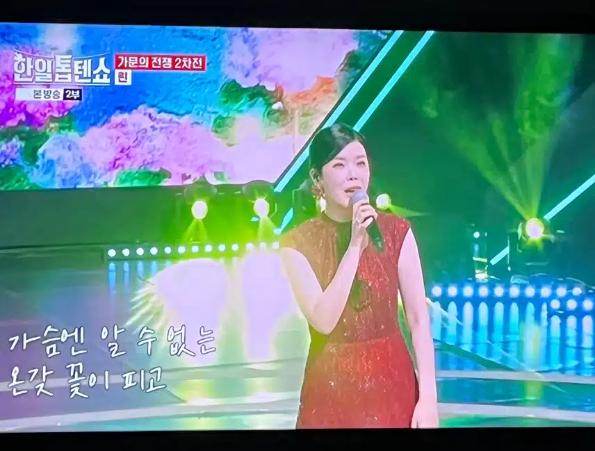 동화같은 느낌의 린님의 무대 너무 좋았어요