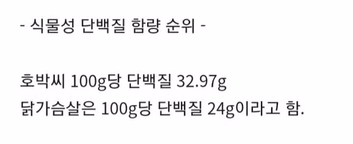 닭가슴살보다 단백질 함유량 높은 음식
