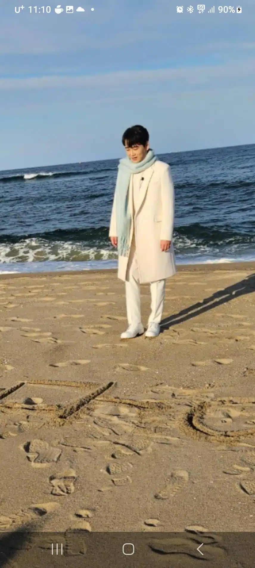 황영웅 가수님 너무나멋진 우리영웅님 모델이십니다 