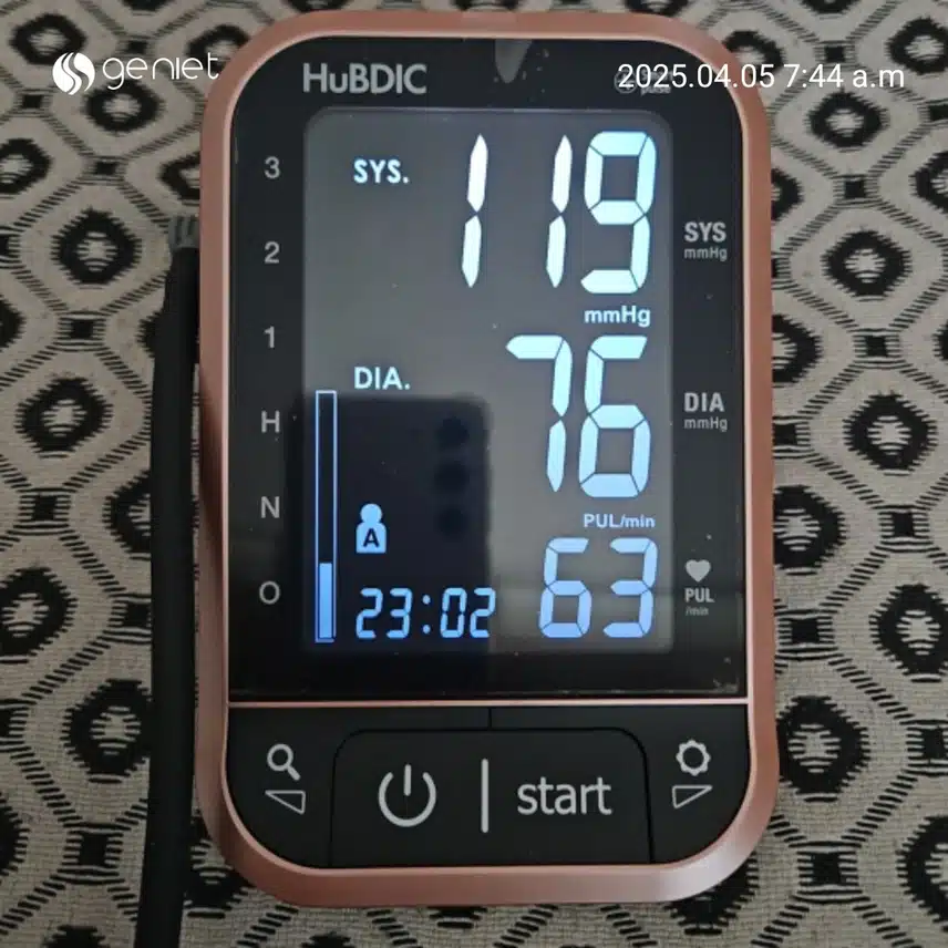 혈압 관리 꾸준히.