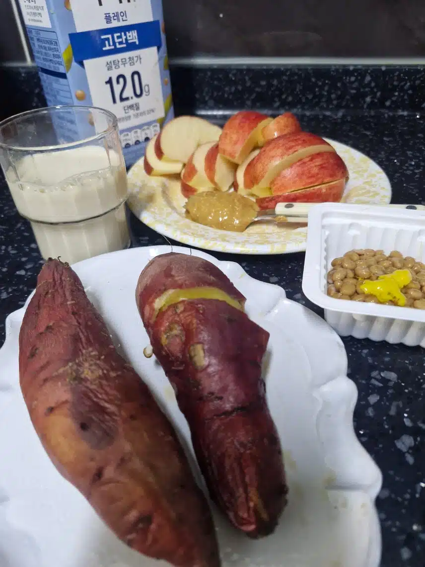 휴일 아침