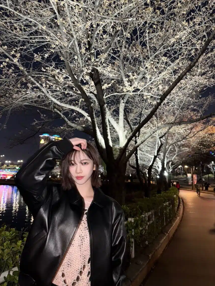 벛꽃 남찍사 카리나 사진jpg