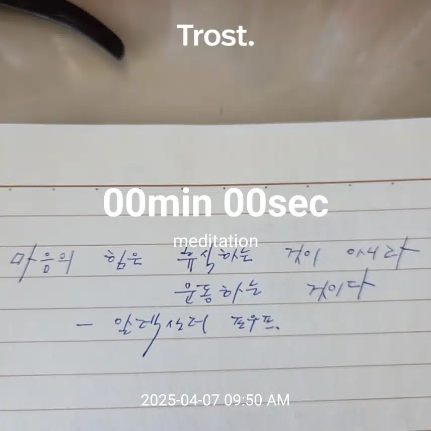 명언 필사 
