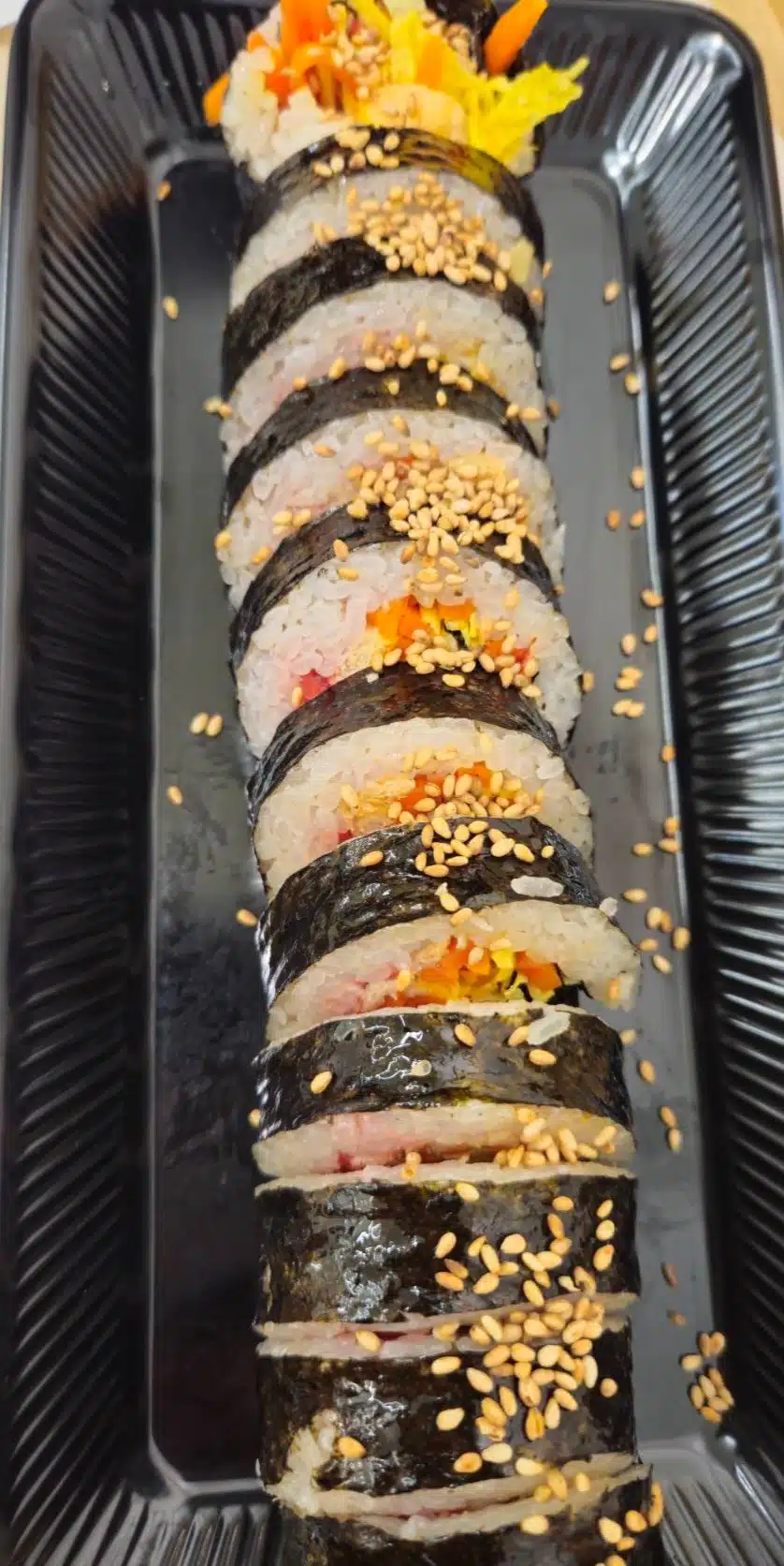 점심으로 김밥