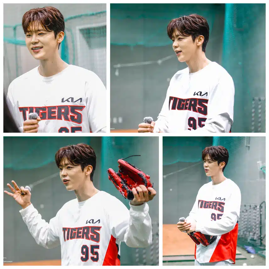 박지현 KIA 타이거즈 시구 비하인드