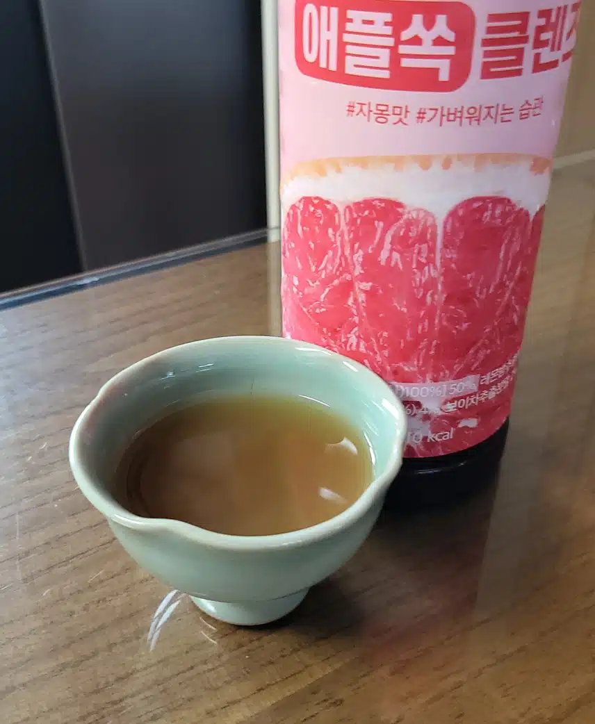 🍊애사비 자몽맛 한 잔 