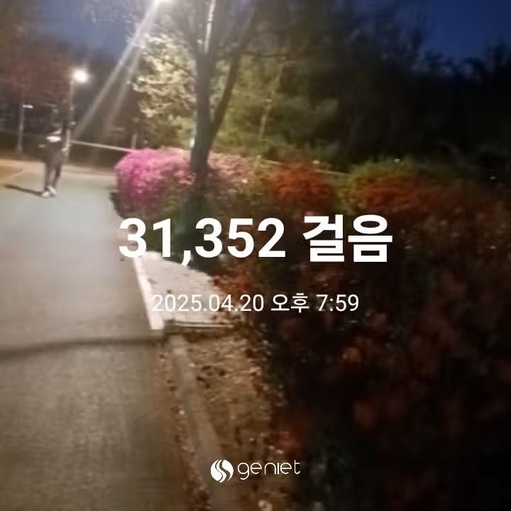 삼만보 걷기 