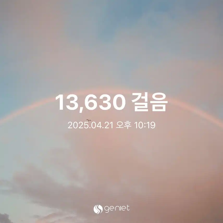 월요일 만보걷기