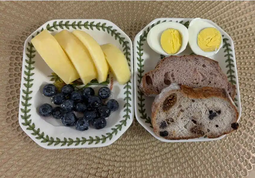 수요일 아침식단🍎🥚🫐🥐